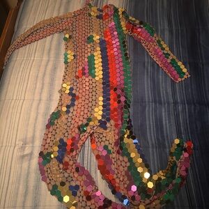 Multicolor Sequin Jumpsuit